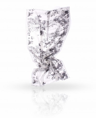 Палантин Женский ZW-FENE/WHITE